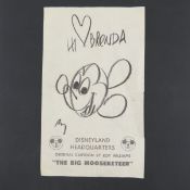 Original Cartoon by Roy Williams Big Mooseketeer