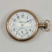 Illinois Watch Co 17j sidewinder pocket watch