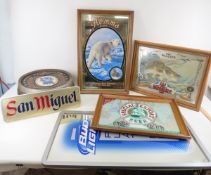 Hamm's, Old Milwaulkee, Special Export signs