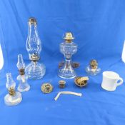 Vintage oil lamps