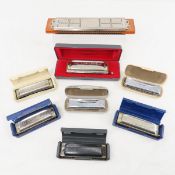 8 Harmonicas, Hohner, Suzuki & more