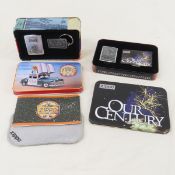 2 New Zippo commemorative lighters, Our Century