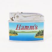 Vintage Warren Hamm's Beer lighter