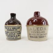 Aleda & O. L. Gregory Vinegar mini jugs
