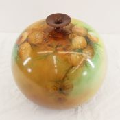 Antique Belleek Hand Painted Vase 8.5