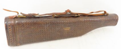 Antique Leather Rifle Scabbard