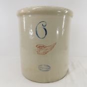 6 Gallon Red Wing Crock