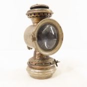 Antique Badger Brass Bicycle Kerosene Lamp