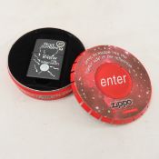 Start Something New This Millenium Zippo in tin