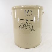 10 Gallon Red Wing Transitional Crock