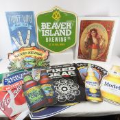 Modern Tin beer signs