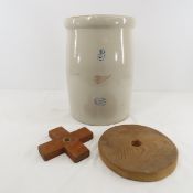 3 gallon Red Wing butter churn, small wing