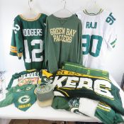 Green Bay Packers Jersey's, Blanket & more