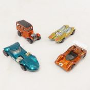 4 1969 Hot Wheels Redlines