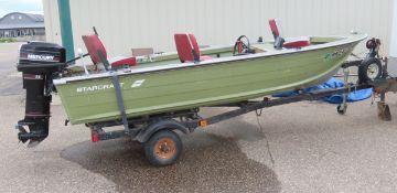 1973 Starcraft boat with trailer Mercury outboard