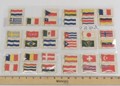 Set of 36 Wilbur Suchard Chocolate Flag Cards