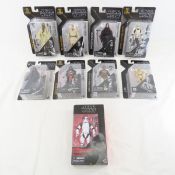 9 Star Wars Black Series Action Figures NIP