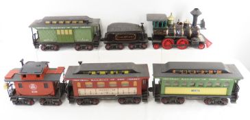 Vintage Jim Beam Train decanters, empty