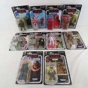 9 Star Wars 40th ROTJ action figures NIP