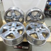 Set of 4 used 5 bolt GMC rims