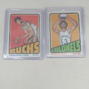 1972-73 Abdul-Jabbar & Artis Gilmore Cards