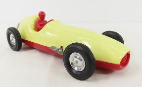 Vintage Pagliuoso Wind Up Pagco Jet Race Car