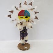 Navajo Sunface Kachina doll 24
