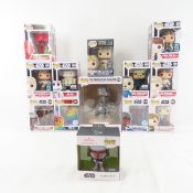 13 Star Wars Funko Pops! NIP