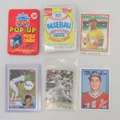Assorted 1980's Baseball Cards- Ripken Jr, Boggs