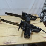 2 Craftsman Electric Chain Saws