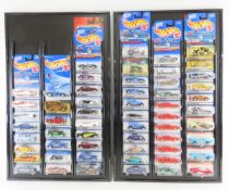 55+ Carded Hot Wheel on Display Boards