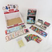 Vintage & Modern Star Wars trading/game cards