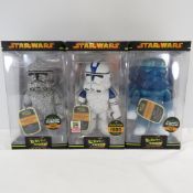 3 Hikari Star Wars Vinyl Figures in Box