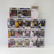 18 Mixed Funko Pops! figures NIP