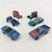 6 Vintage Hot Wheels Redlines