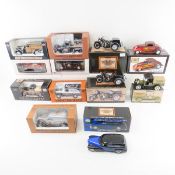 12 Harley Davidson Diecast Cars in Box