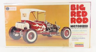 Lindberg Motorized Big Red Rod Model Kit- SEALED