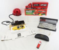 ERTL & other diecast cars, most with boxes