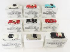 9 Zora Corvette 1:32 Diecast Models