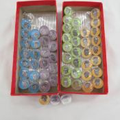 56 1960's Creative Creations MLB Marbles