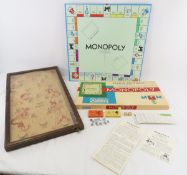 Vintage Monopoly & Poosh-M-Up Games