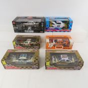 6 Assorted Diecast Cars in Boxes1:24