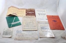 Ephemera Oldsmobile Futuramic, Briggs Stratton+++