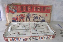 NHL Hockey Face Off Table Top Game in Box
