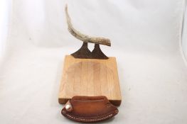 Alaskan ULU Knife Handmade Signed Pete Dunham+