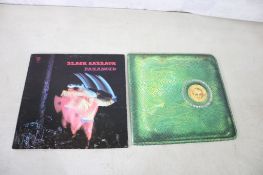 2 Vinyl LP Albums Black Sabbath, Alice Cooper
