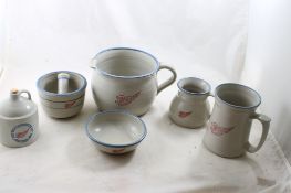 7 Red Wing Stoneware Pieces
