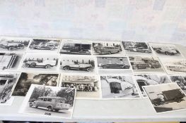 20 Antique Car B&W Photos 8