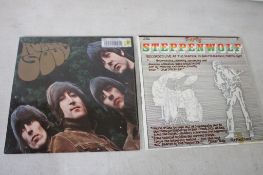 2 Vinyl LP Albums Beatles & Steppenwolf Live