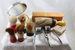 Shaving Brushes Hair Clippers Brushes & Mirror